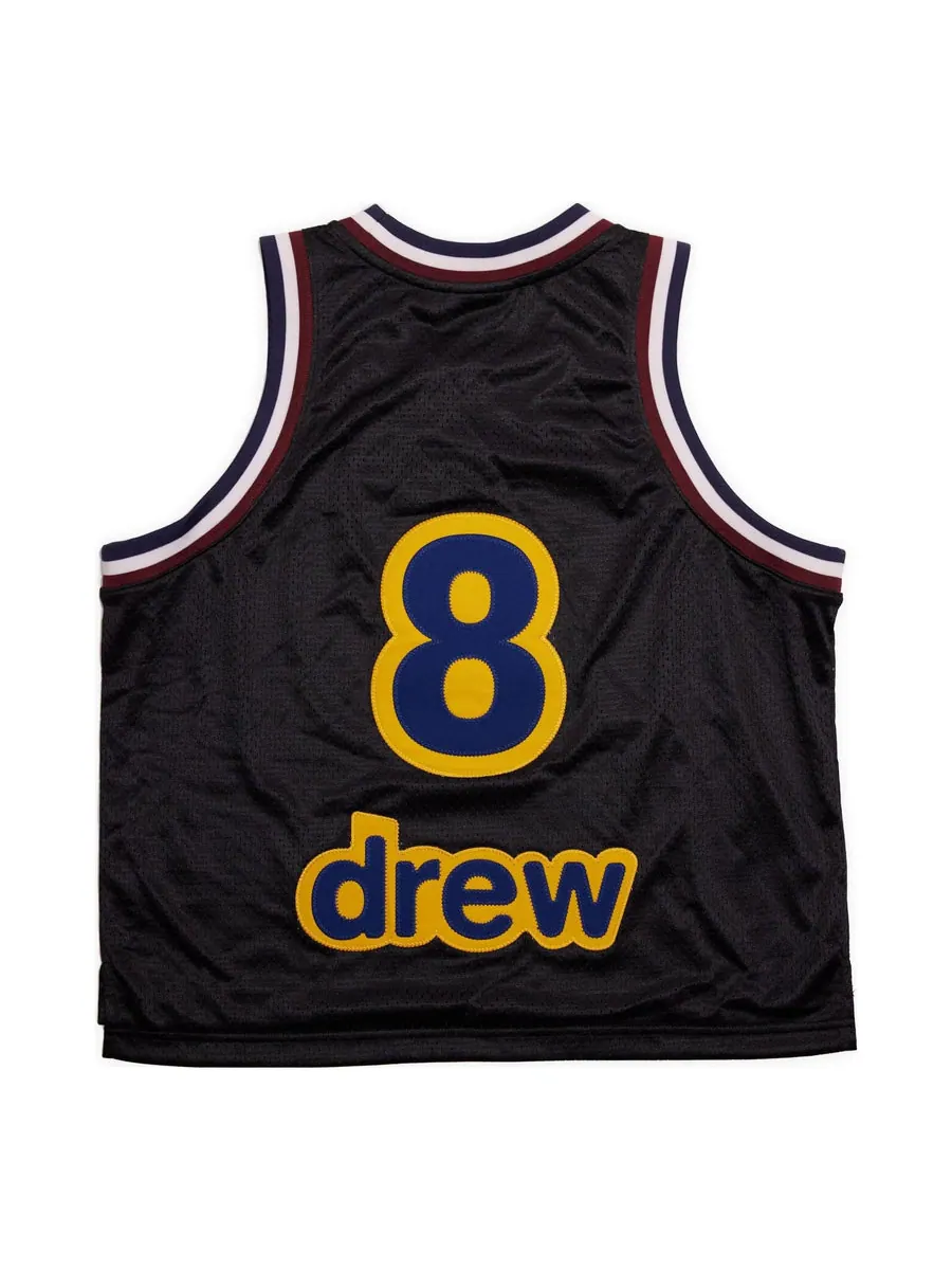 Джерси Drew House Hummingbirds Cropped Basketball Jersey 'Black' — изображение 2 из 2, черный