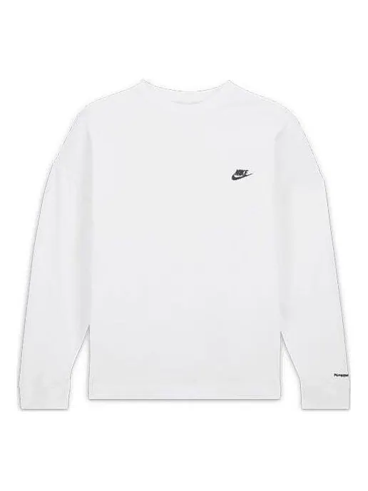 Футболка Nike x Peaceminusone G Dragon Cf Long Sleeve Tee 'White' — изображение 1 из 4, белый