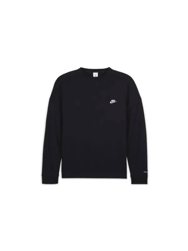 Футболка Nike x Peaceminusone G-Dragon Long Sleeve T-shirt 'Asia Sizing - Black' — изображение 2 из 4, черный