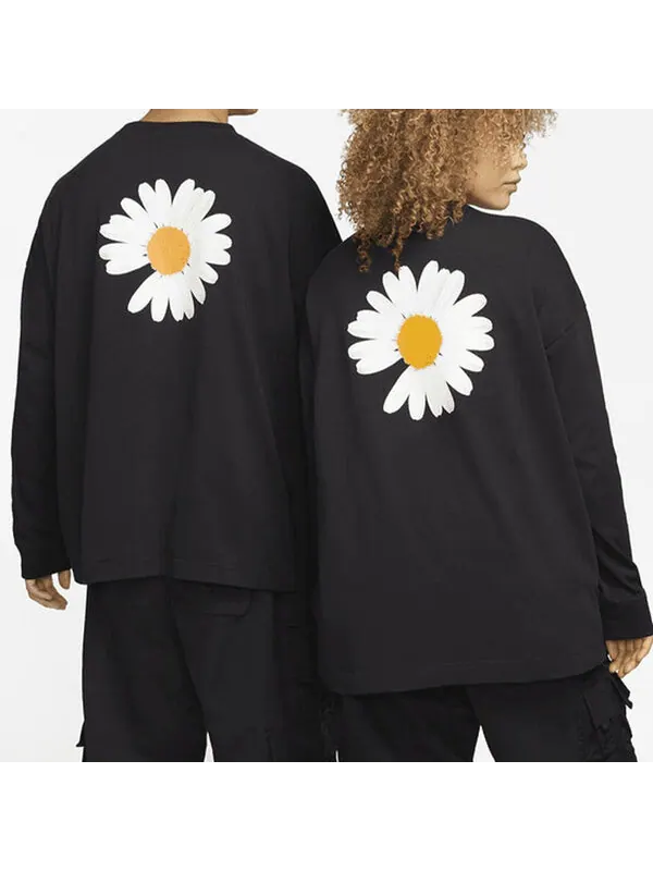 Футболка Nike x Peaceminusone G-Dragon Long Sleeve T-shirt 'Asia Sizing - Black' — изображение 4 из 4, черный