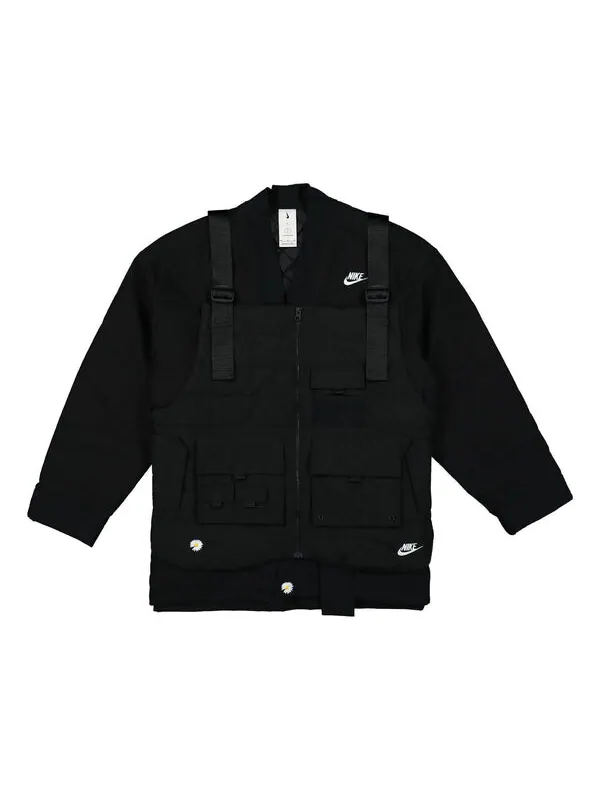 Куртка Nike x Peaceminusone G-Dragon 2+1 Jacket 'Asia Sizing - Black' — изображение 1 из 4, черный