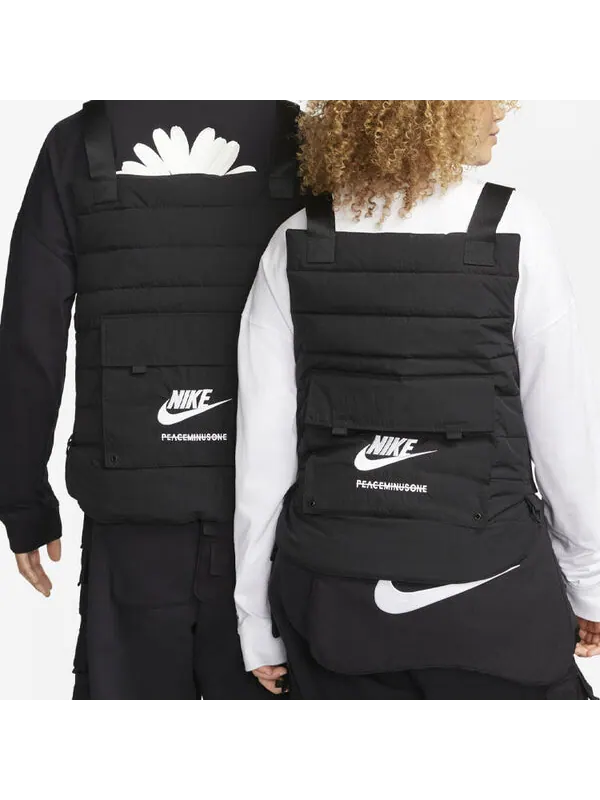 Куртка Nike x Peaceminusone G-Dragon 2+1 Jacket 'Asia Sizing - Black' — изображение 4 из 4, черный