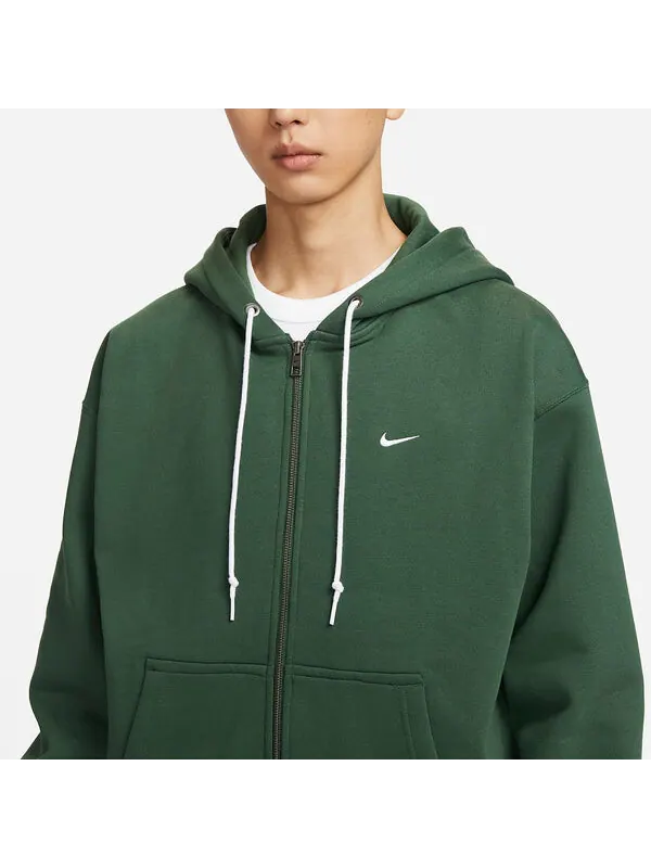 Толстовка с капюшоном solo swoosh Nike — изображение 3 из 4, зеленый