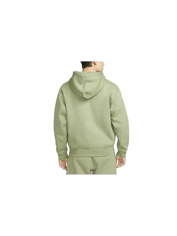 Куртка Nike Solo Swoosh Full-Zip Hoodie 'Oil Green' — изображение 4 из 4, зеленый