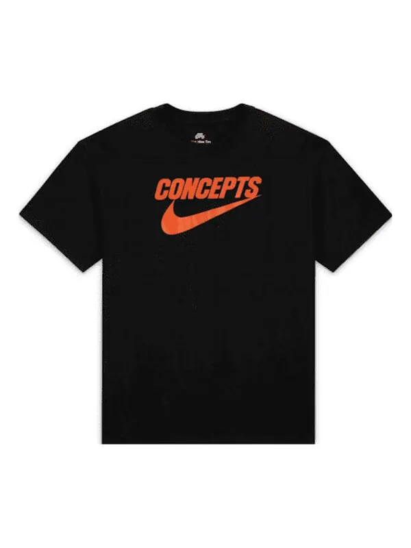Футболка Nike SB x Concepts T-Shirt 'Black' — изображение 1 из 2, черный/мульти