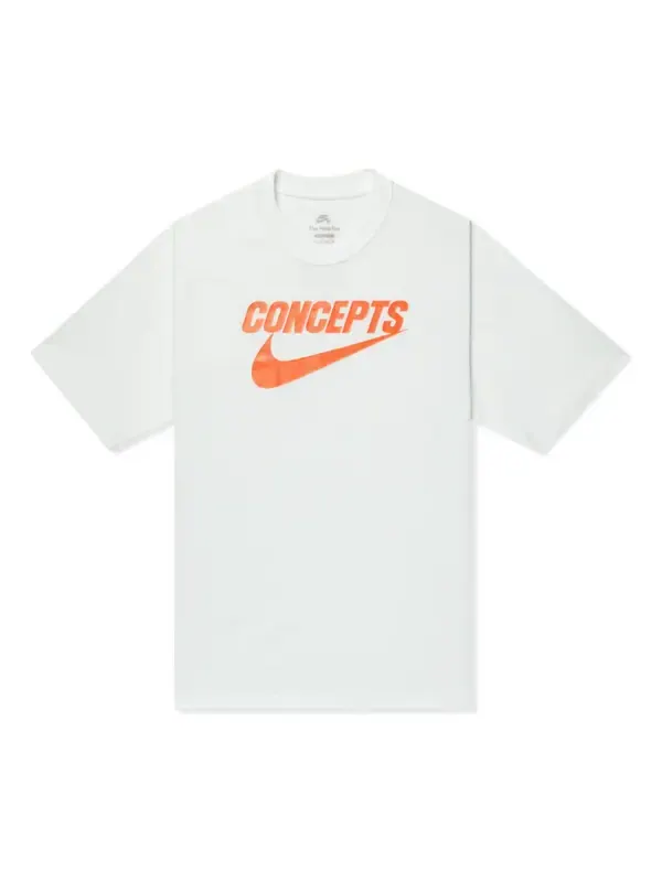 Футболка sb x concept футболка Nike — изображение 1 из 4, белый/оранжевый