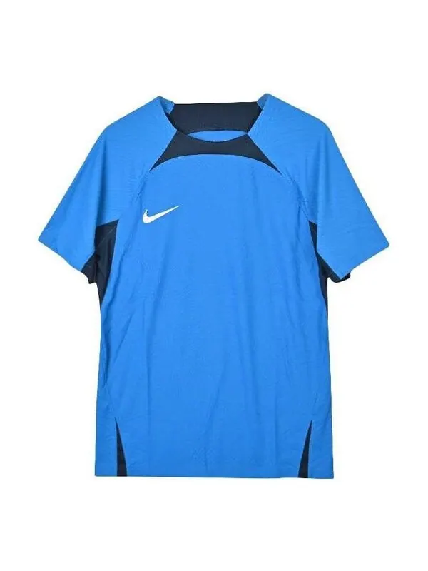 Футболка Performance fussball Teamsport текстильная спортивная футболка Vaporknit Nike — изображение 1 из 1, синий