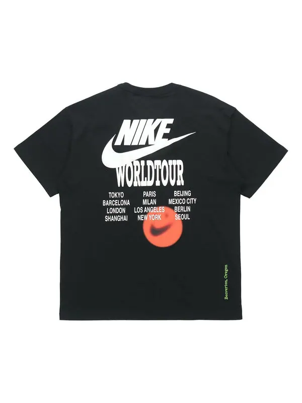 Футболка Nike Sportswear Around the world Subject Embroidered Logo ribbed Round Neck Short Sleeve — изображение 1 из 4