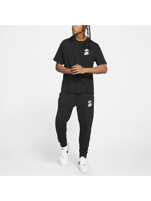 Футболка Nike Sportswear Around the world Subject Embroidered Logo ribbed Round Neck Short Sleeve — изображение 3 из 4