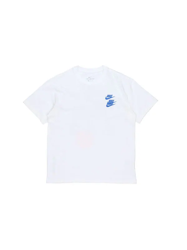 Футболка Men's Nike Sportswear Around The World Subject Embroidered Alphabet Logo Ribbed Round Neck — изображение 2 из 4