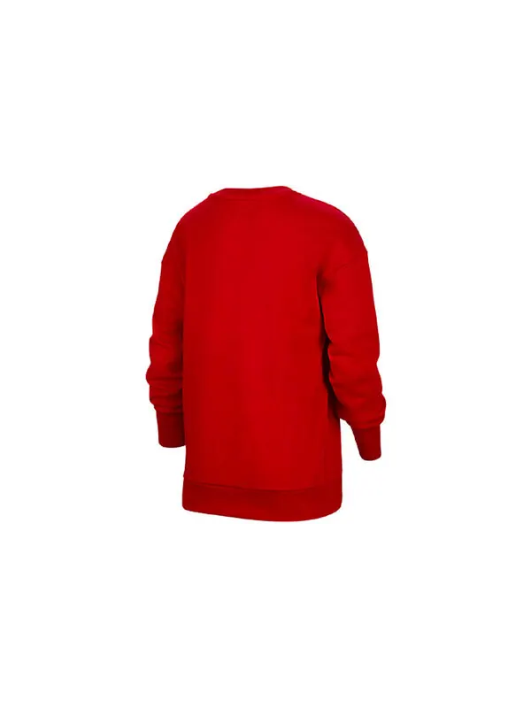 Толстовка cny new year's edition fleece stay warm round neck pullover boy red Nike — изображение 2 из 3, красный