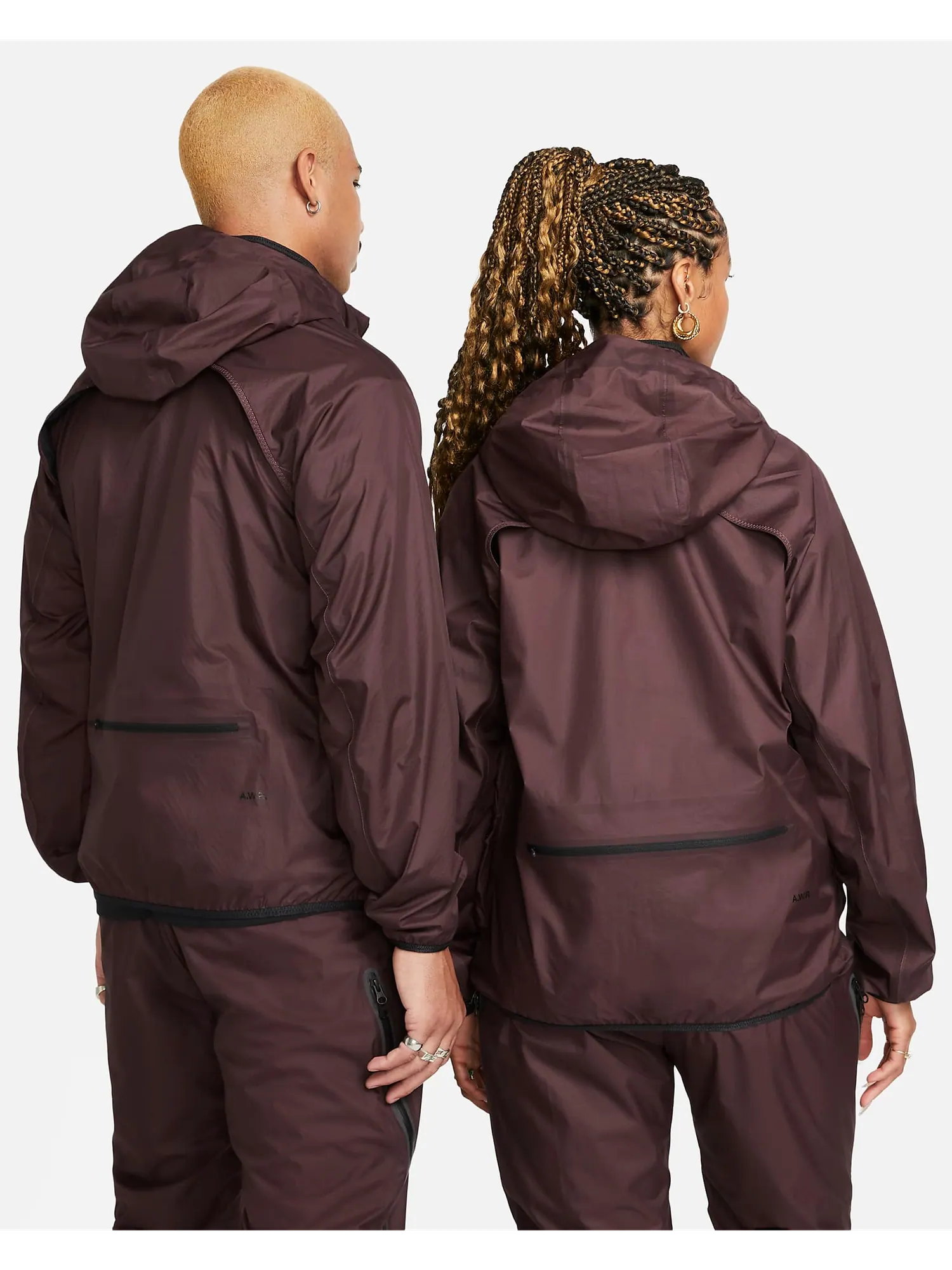 Куртка Nike x Nocta Drake Track — изображение 5 из 5, красный/коричневый
