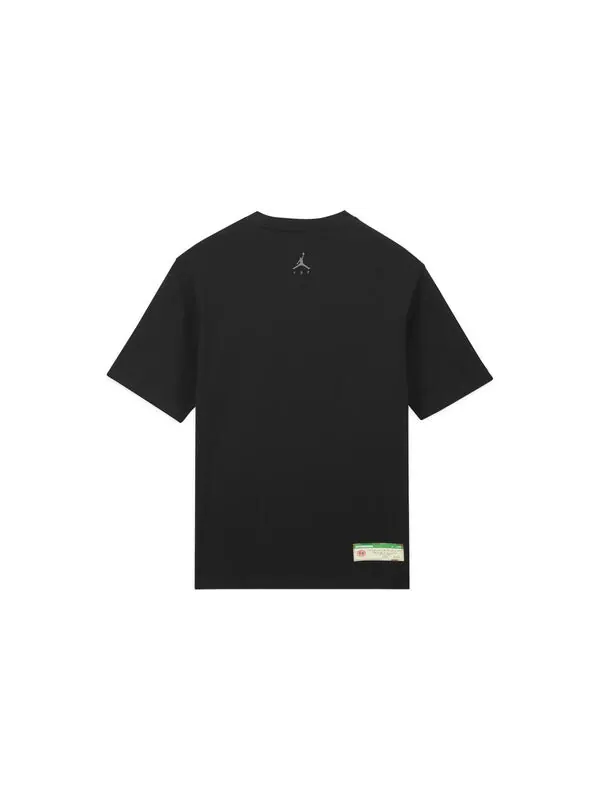 Футболка x j balvin t-shirt 'black' Air Jordan — изображение 2 из 2, черный