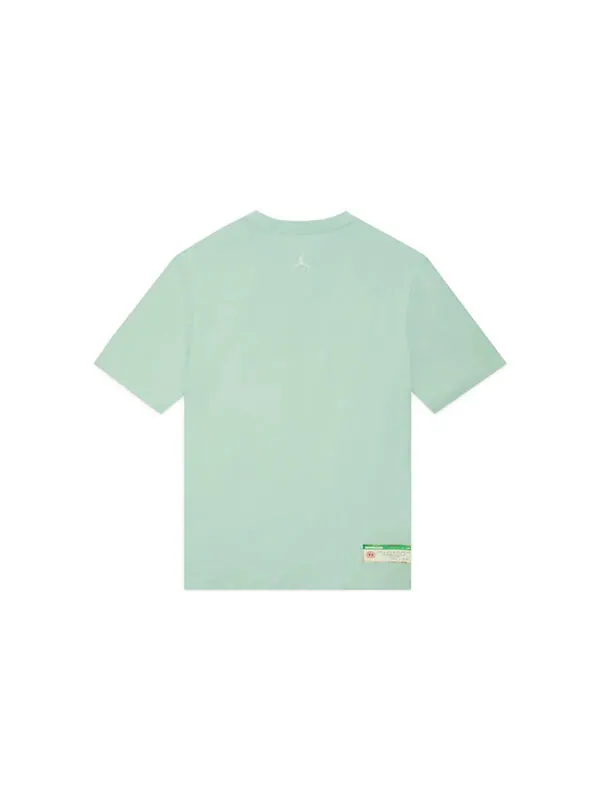 Футболка x j balvin t-shirt 'mint' Air Jordan — изображение 2 из 4, зеленый