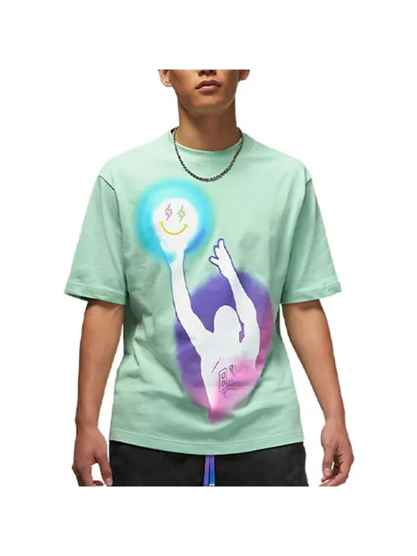 Футболка Air Jordan Tee — изображение 4 из 4, зеленый