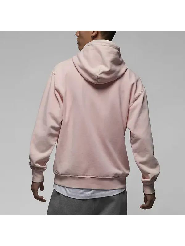 Толстовка Air Jordan Essential Statement Wash Fleece Hoodie 'Pink' — изображение 3 из 3, розовый