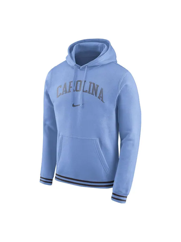 Толстовка tar heels unc retro hoodie Nike — изображение 1 из 2, синий