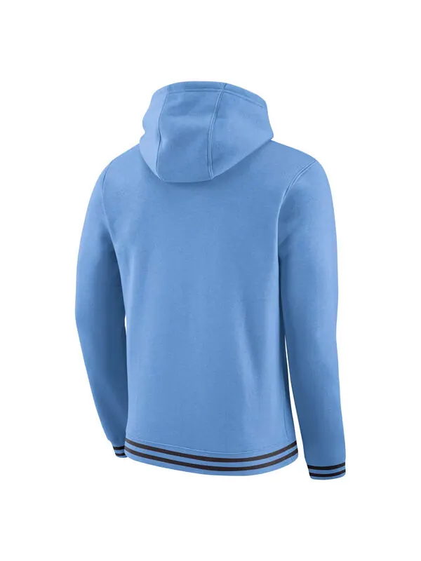Толстовка tar heels unc retro hoodie Nike — изображение 2 из 2, синий