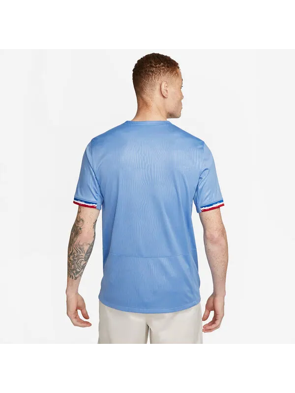 Футболка dri fit fff 2023 стадион домашние футбольные майки Nike — изображение 2 из 4, синий