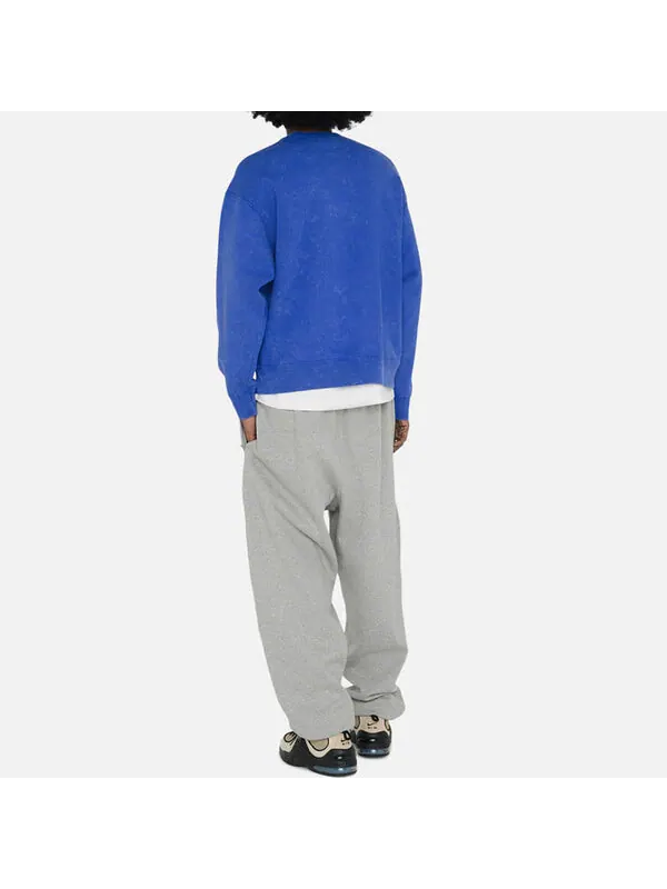 Толстовка Nike Acid Wash Crew Fleece x Stussy 'Blue' — изображение 4 из 4, синий