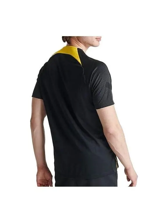 Футболка Air Jordan x Paris Saint-Germain Strike Dri-FIT Knit Soccer Top 'Black' — изображение 1 из 4, черный/мульти