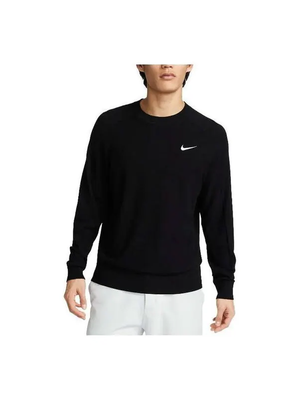 Футболка с длинным рукавом Dri Fit Nike — изображение 1 из 3, черный