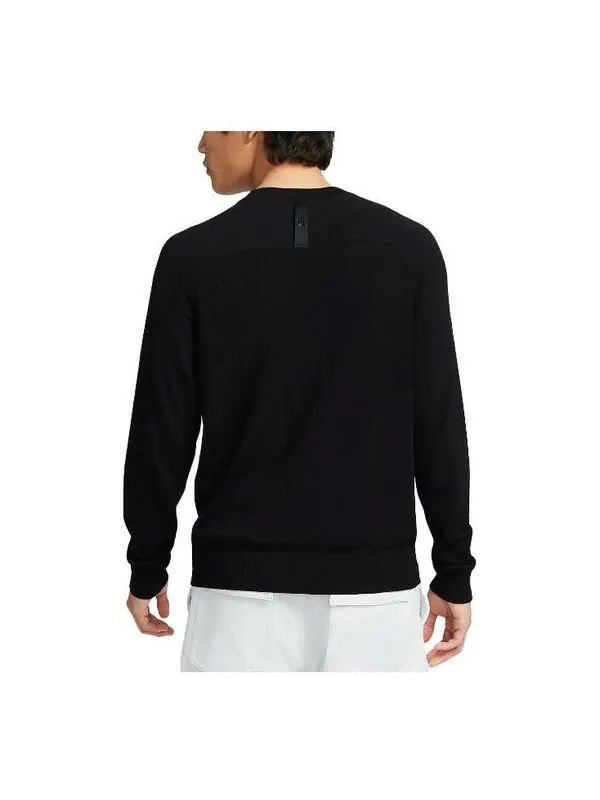 Футболка с длинным рукавом Dri Fit Nike — изображение 2 из 3, черный