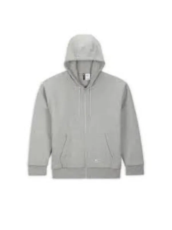 Куртка x mmw флисовая толстовка с капюшоном на молнии Nike — изображение 1 из 3, серый