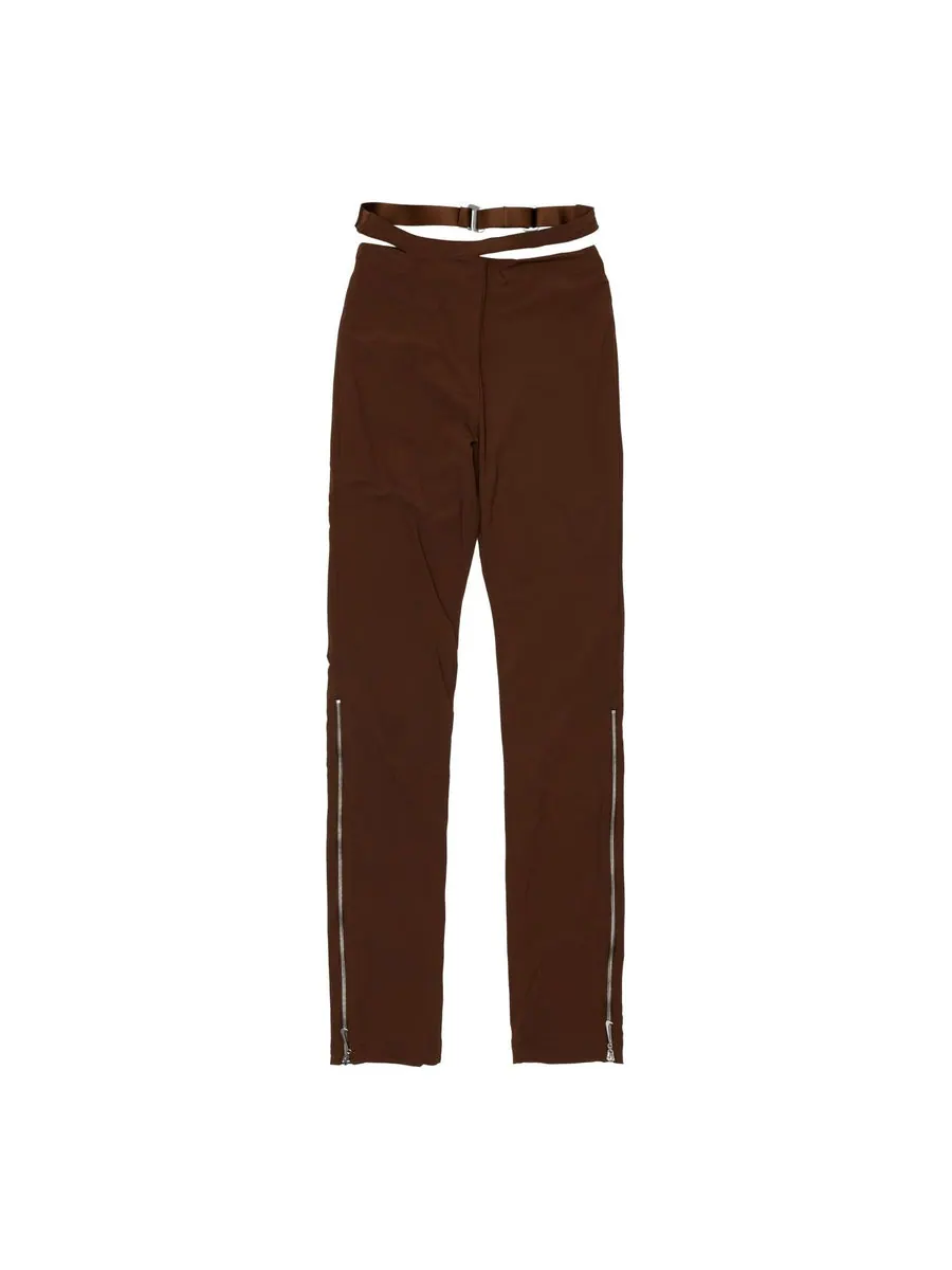 Спортивные брюки (WMNS) Nike x Jacquemus Pants Asia Sizing 'Cacao Wow' — изображение 1 из 2, коричневый