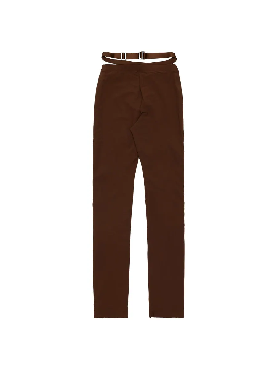 Спортивные брюки (WMNS) Nike x Jacquemus Pants Asia Sizing 'Cacao Wow' — изображение 2 из 2, коричневый