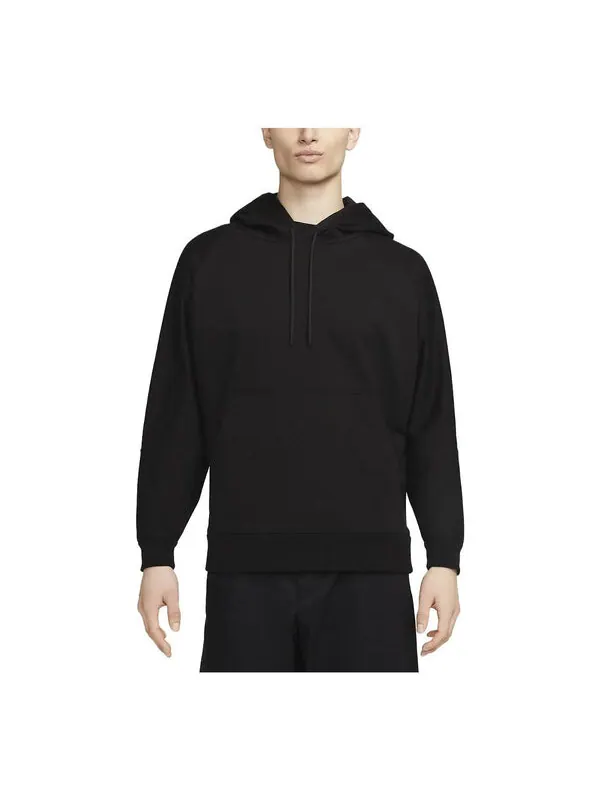 Толстовка Nike Knit Hoodie 'Black' — изображение 1 из 4, черный