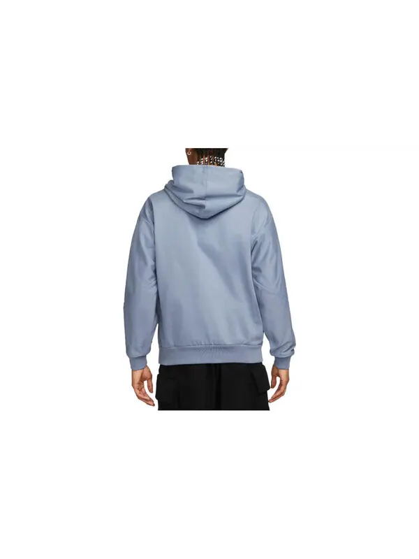 Толстовка Nike ESC Knit Pullover Hoodie 'Blue' — изображение 4 из 4, синий