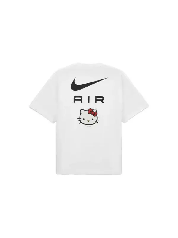 Футболка x hello kitty crossover ss22 funny alphabet cartoon printing short sleeve white Nike — изображение 2 из 4, мульти