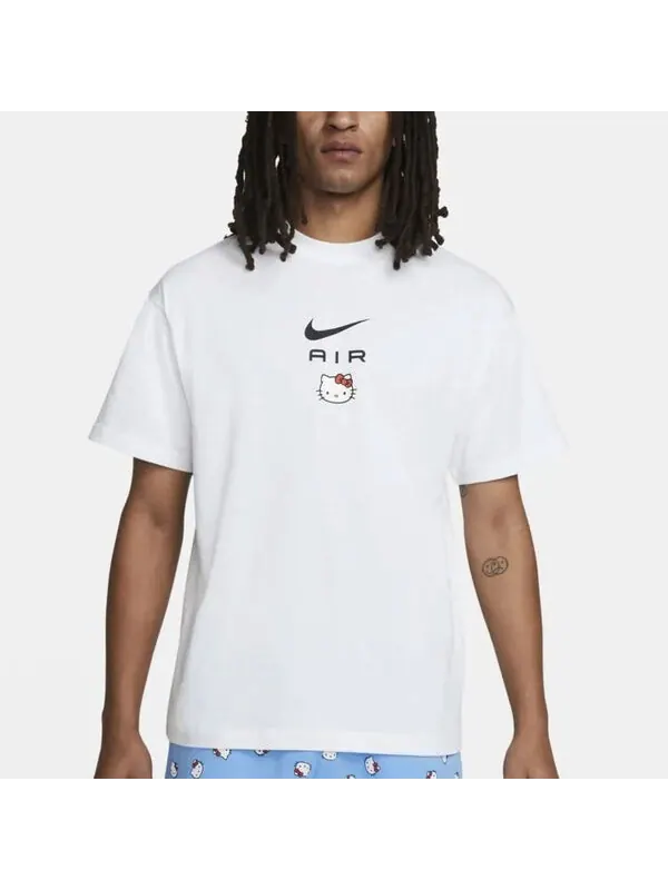 Футболка x hello kitty crossover ss22 funny alphabet cartoon printing short sleeve white Nike — изображение 3 из 4, мульти