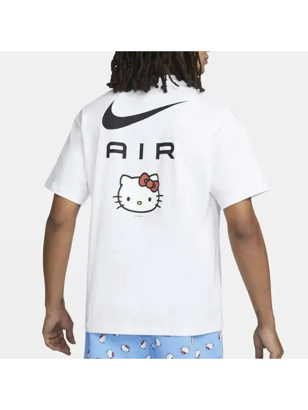Футболка x hello kitty crossover ss22 funny alphabet cartoon printing short sleeve white Nike — изображение 4 из 4, мульти
