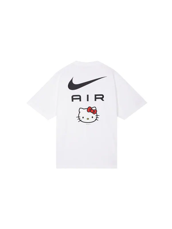 Футболка Nike x Hello Kitty Crossover Funny Cartoon Alphabet Pattern Printing Short Sleeve Asia — изображение 2 из 4, мульти