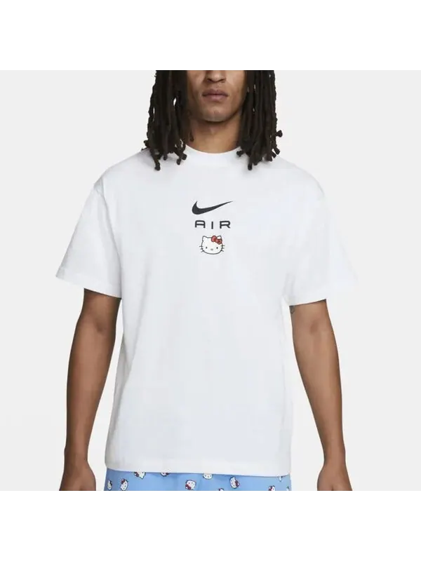 Футболка Nike x Hello Kitty Crossover Funny Cartoon Alphabet Pattern Printing Short Sleeve Asia — изображение 4 из 4, мульти