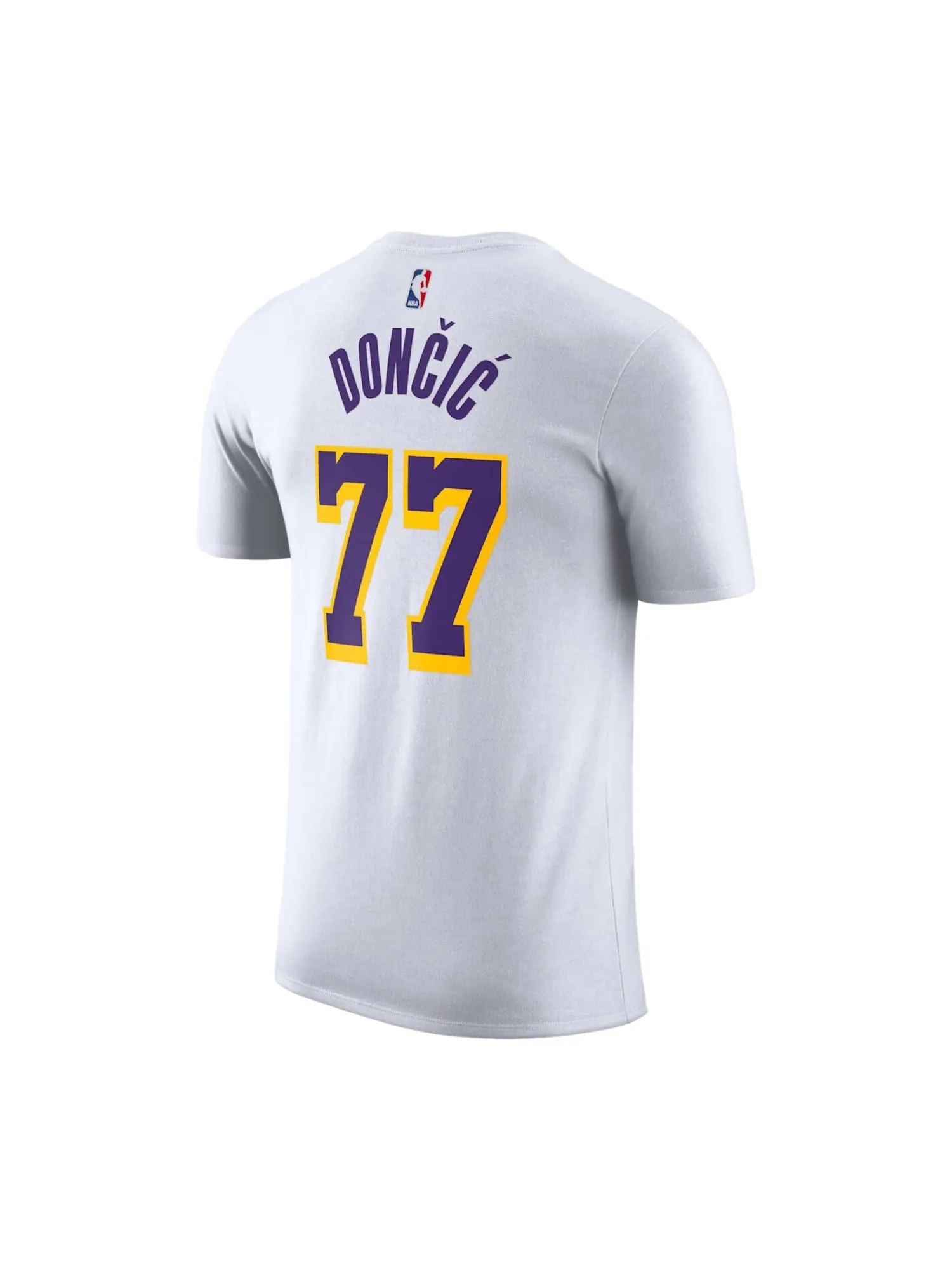 Футболка Nike NBA Лука Дончич Los Angeles Lakers Icon Edition — изображение 2 из 2, белый