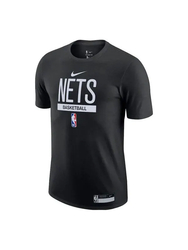 Футболка Nike x NBA Brooklyn NETS T-Shirts 'Black' — изображение 1 из 2, черный/мульти