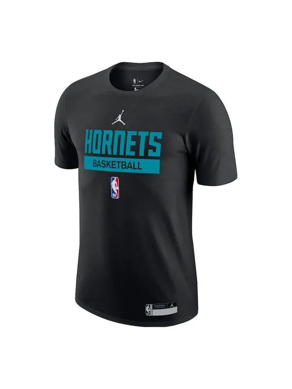 Футболка x nba charlotte hornets футболка Air Jordan — изображение 1 из 3, черный/зеленый