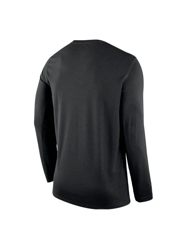 Футболка x nba training graphic long sleeve футболка Nike — изображение 2 из 2, черный/зеленый