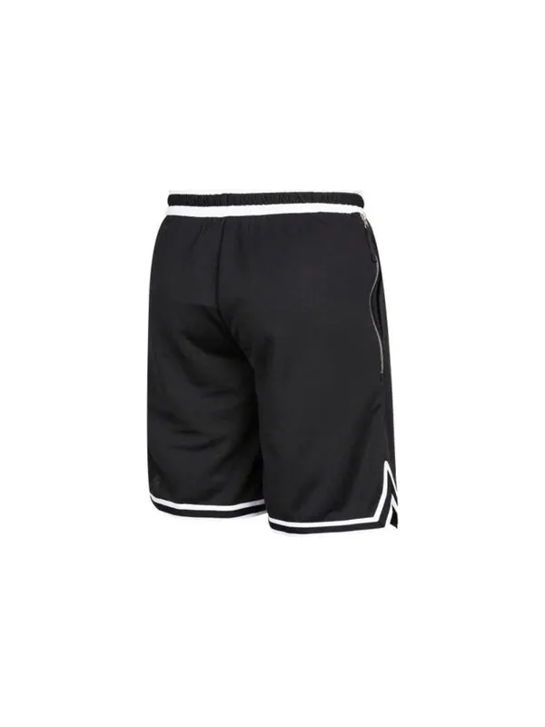 Шорты contrasting colors line detail lacing straight shorts black Nike — изображение 2 из 4, мульти