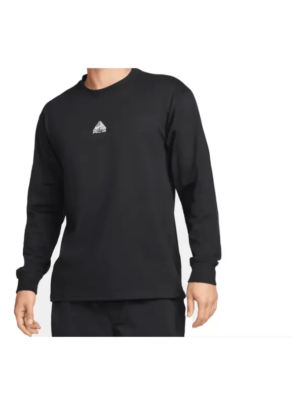 Футболка с длинным рукавом acg lungs Nike — изображение 1 из 1, черный/белый