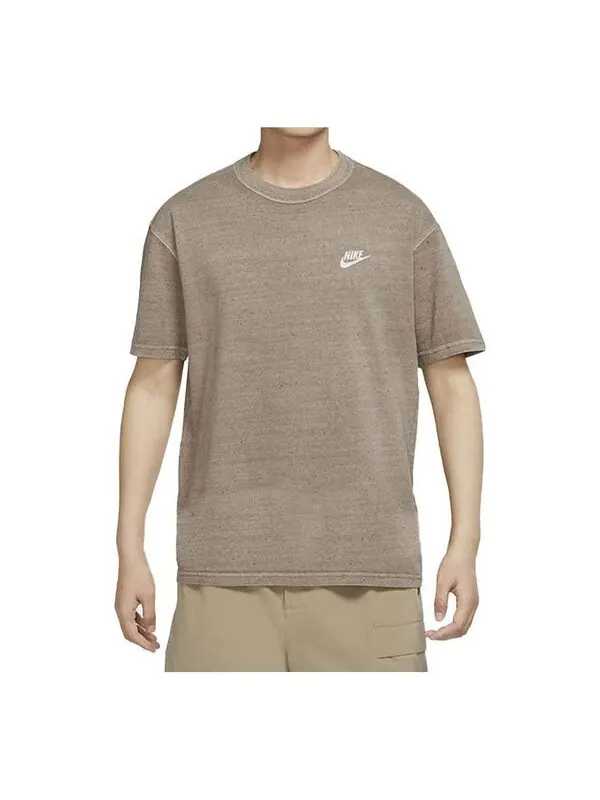 Футболка Nike Sportswear T-Shirt 'brown' — изображение 1 из 4, коричневый/мульти