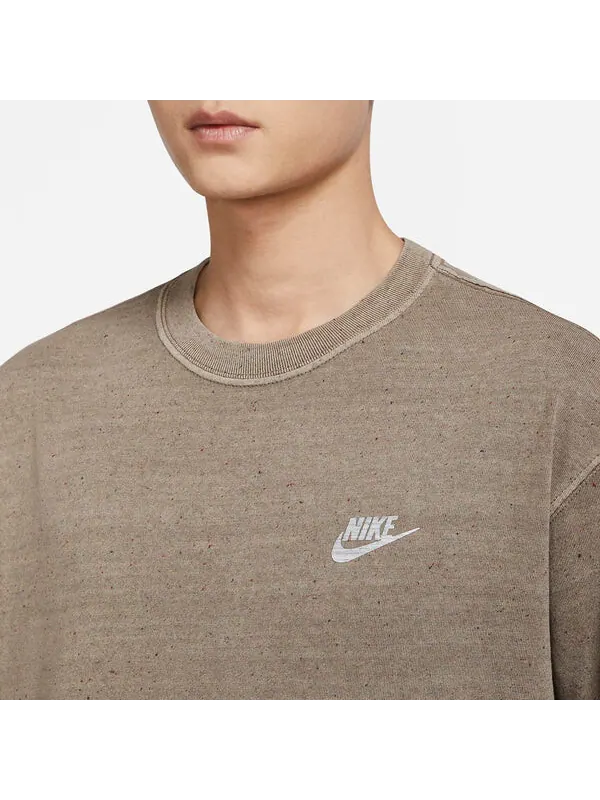 Футболка Nike Sportswear T-Shirt 'brown' — изображение 2 из 4, коричневый/мульти