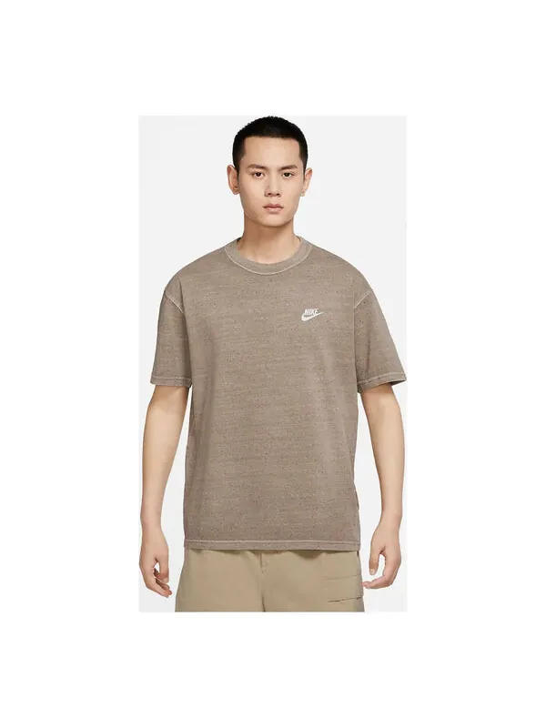 Футболка Nike Sportswear T-Shirt 'brown' — изображение 3 из 4, коричневый/мульти