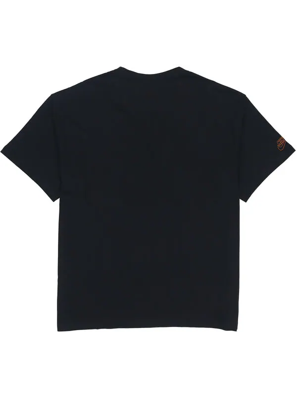 Футболка Men's Nike Logo Pocket Printing Round Neck Short Sleeve Black T-Shirt — изображение 2 из 4, мульти