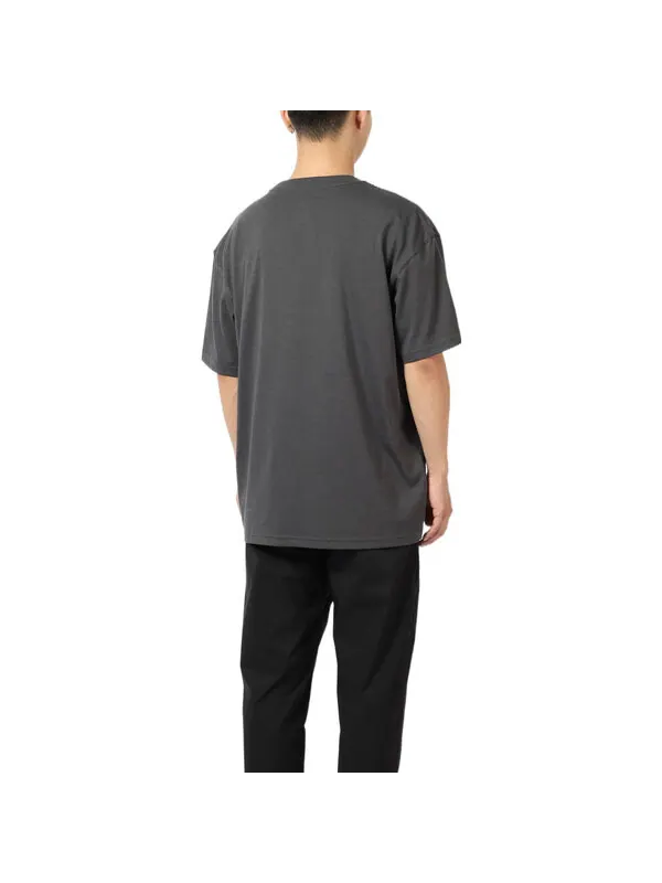 Футболка Men's Nike Sportswear Circa Hybird S/S Tee Logo Printing Round Neck Short Sleeve Gray — изображение 4 из 4, мульти