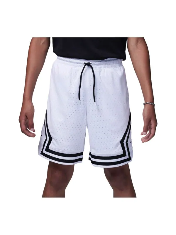 Шорты mesh shorts 'white black' Air Jordan — изображение 1 из 2, белый/черный