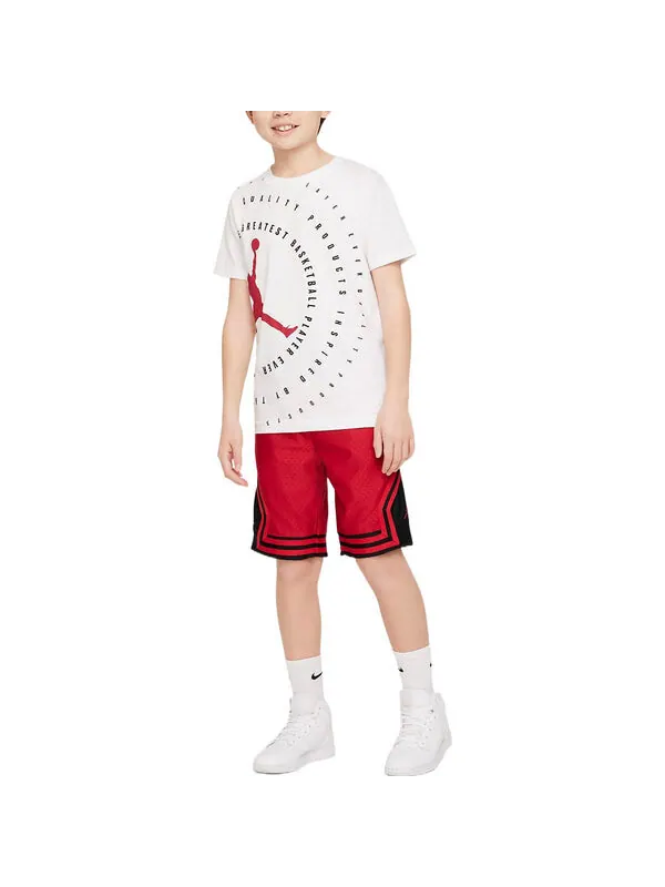 Шорты dri fit сетчатые шорты Air Jordan — изображение 2 из 4, красный/мульти